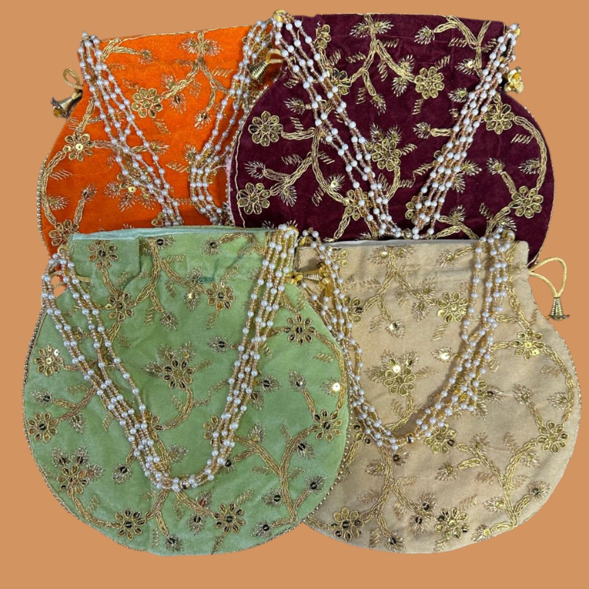 Designer Silk Potli