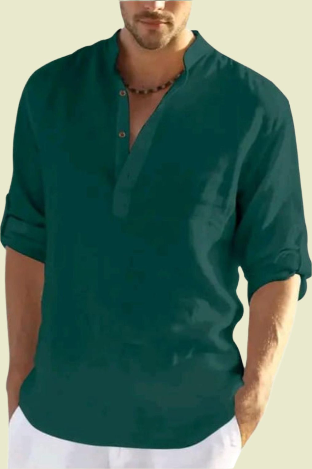 Green Short Kurta
