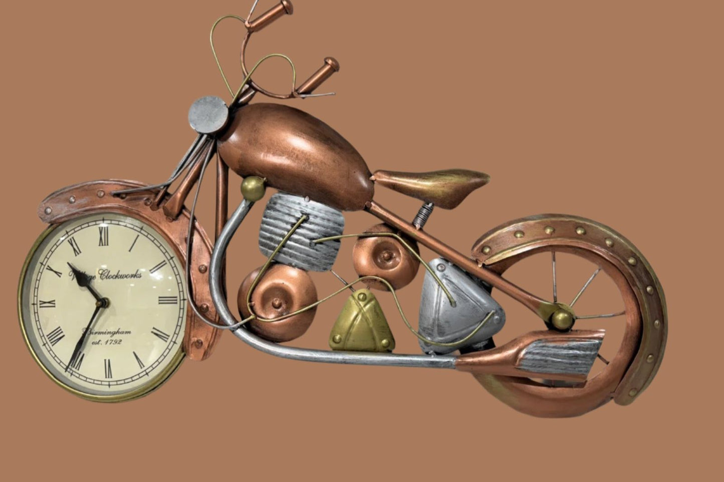 Bike with clock
