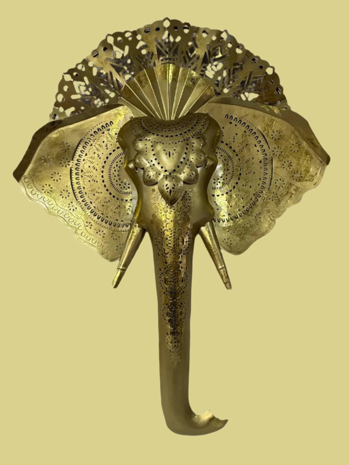 Ganesh - Golden with LED Light