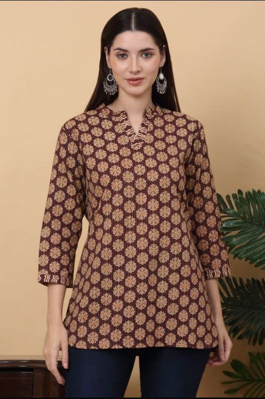 Mehroon Kurti